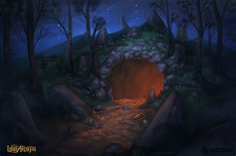 Dragon Cave By Amanda Kihlstrom Dragon Cave Dragon Digital Artist