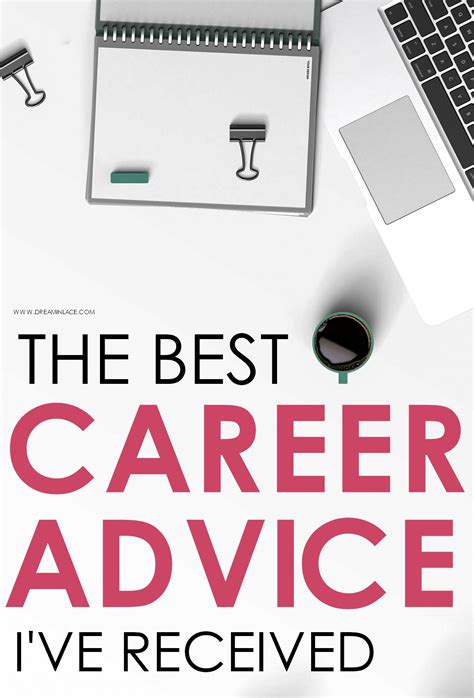 The Best Career Advice I've Ever Received I DreaminLace.com