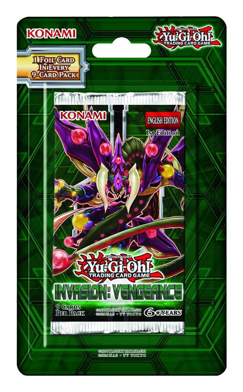 Yu Gi Oh Invasion Vengeance Booster Pack Zephyr Epic Canada