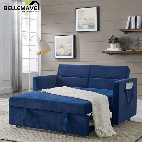 Bellemave Loveseat Sofa Bed With Pull Out Bed 2 In 1 Sleeper Sofa Bed