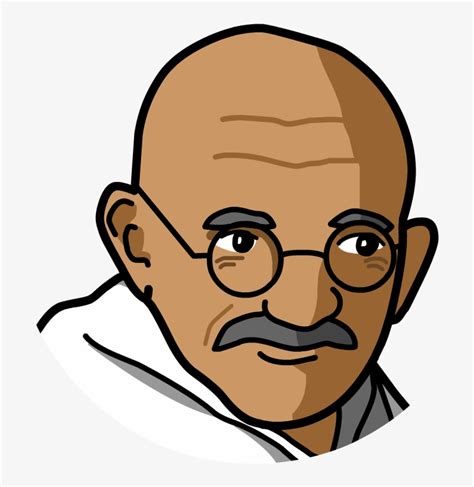 Cartoon Pictures Of Mahatma Gandhi Png Image Transparent Png Free