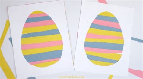 19 Easy Paper Easter Eggs To Make With Your Kids Twitchetts