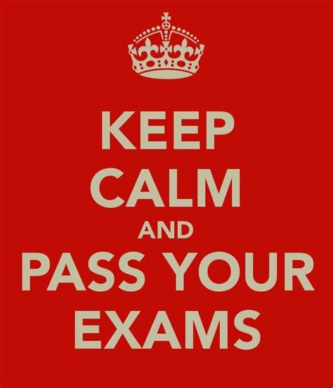 Keep Calm And Pass Your Exams Pictures Photos And Images For Facebook