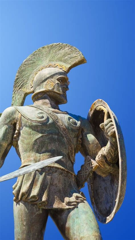 King Leonidas Statue Sparta Greece HD IPhone Wallpapers Greece