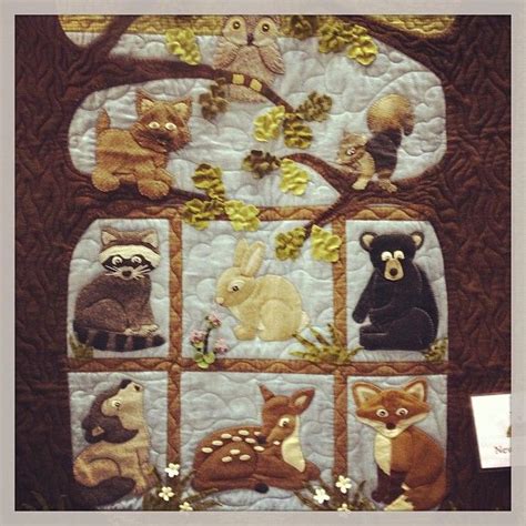 3 D Animal Quilt Animal Quilts Picture Quilts Owl Quilts