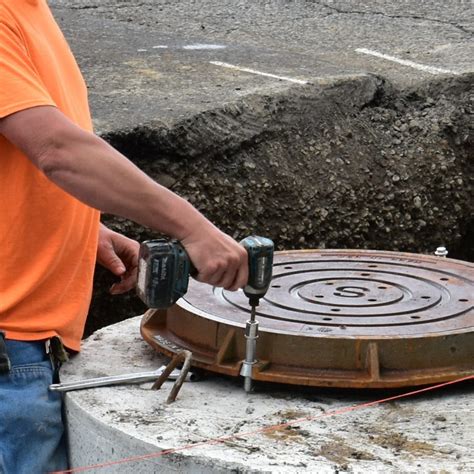 Adjust To Grade RimRiser Makes Fast Work Of Manhole Component Leveling