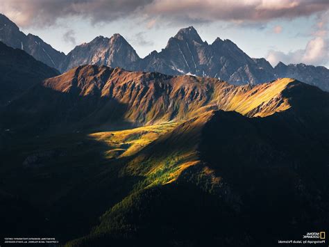 Wallpaper Landscape Nature Sunrise Alps Summit Ridge Terrain