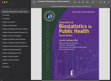 Available Essentials Of Biostatistics In Public Health By Lisa M