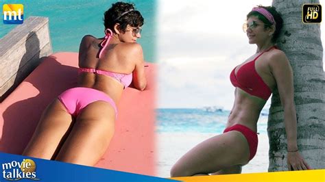 mandira bedi gives major fitness goals with her hot bikini pictures youtube