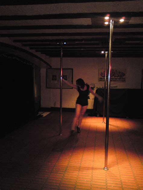 Action Shot Of Me Dancing At The Revengers Tragegy May 2012 Pole Dancing Basketball Court