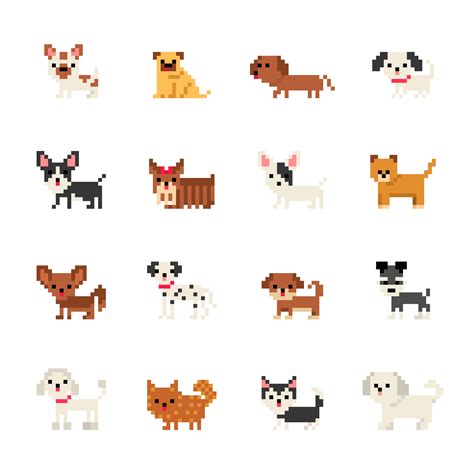 96 Best Ideas For Coloring Kawaii Animals Pixel Art