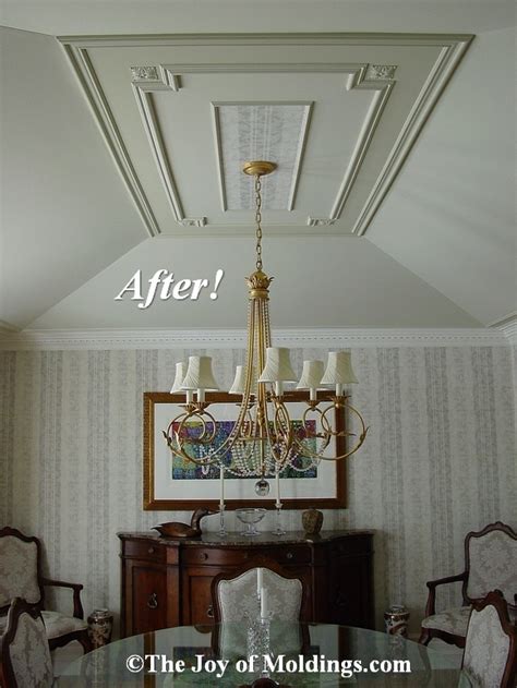 See more ideas about tray ceiling, trey ceiling, home decor. Make CEILING MOLDING-100 for c. $50.64 - The Joy of Moldings