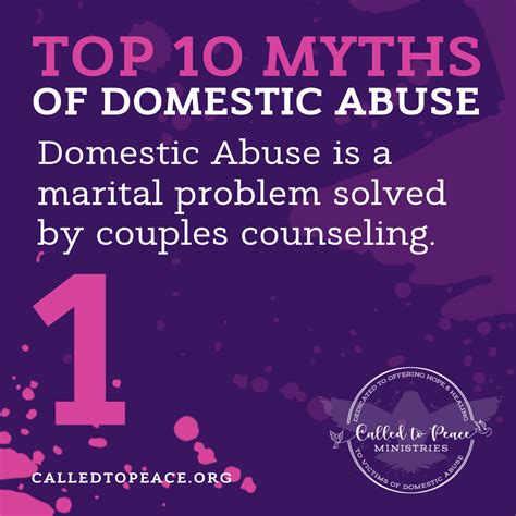 Domestic Abuse Myths 1 Freely Whole {living}