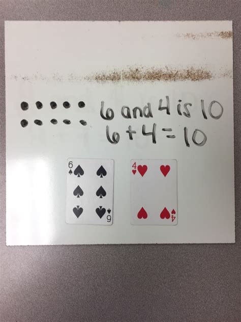 Make A Ten Card Game Smathsmarts