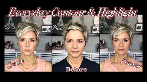 How To Contour And Highlight For Everyday Favorite Cream And Powder