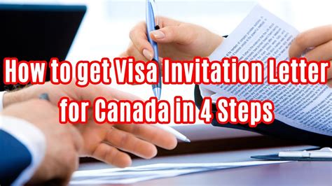 Tips for writing an invitation. HOW TO GET VISA INVITATION LETTER FOR CANADA IN 4 STEPS ...