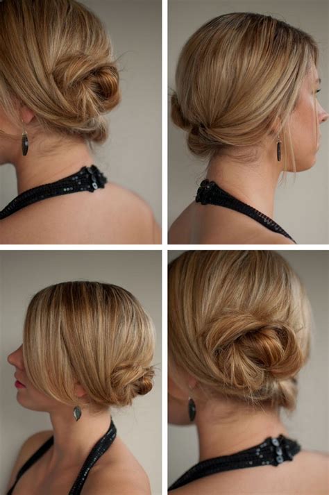 romantic updo for wedding sexy messy low twisted chignon hairstyles weekly