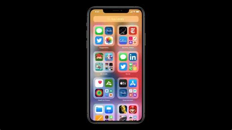Use force touch with a compatible iphone. New iOS 14 App Library home screen feature revealed at ...