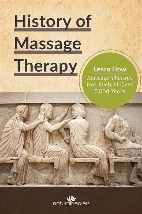 History Of Massage Therapy Massage Therapy Massage Therapy