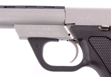 Colt 22 Target Model 22lr Semi Automatic Pistol