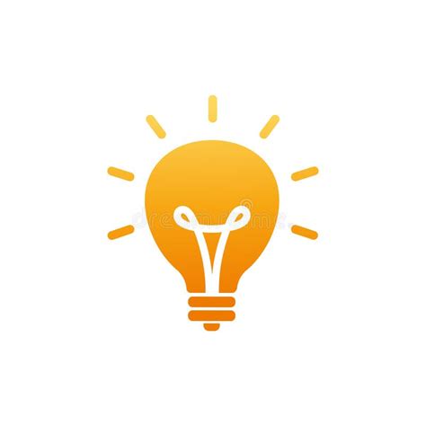 Creative Bright Idea Logo Design Template Bulb Icon Symbol Design