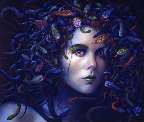 In Greek Mythology Medusa Guardian Protectress Was A Monster A