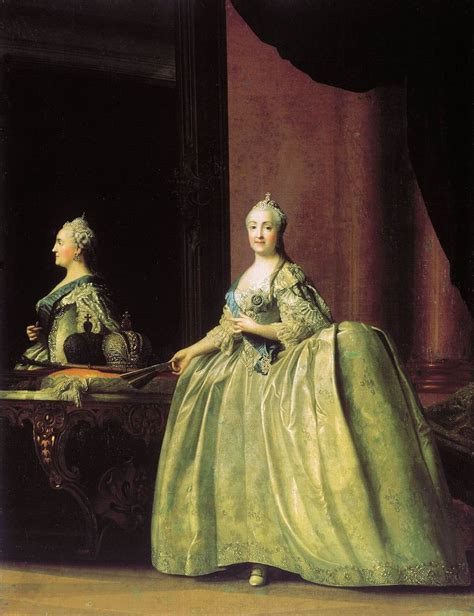 EKATERINA II Catherine Ii Catherine The Great Art Painting Oil