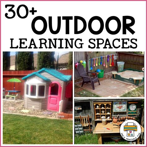 Outdoor Spaces For Your Home Based Childcare Pre K Printable Fun