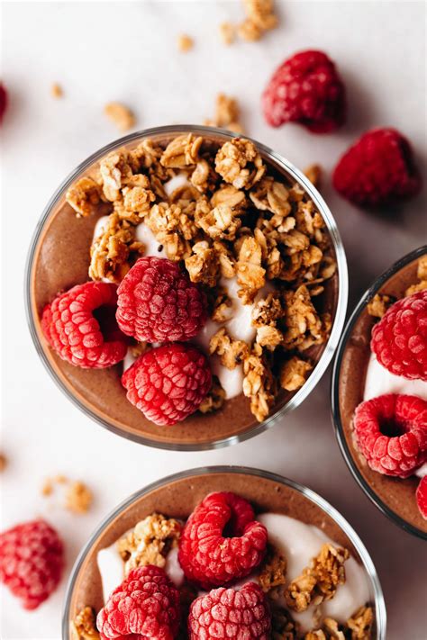 Creamy Chocolate Chia Pudding Feasting On Fruit