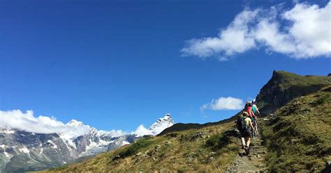 The matterhorn is 4478 meters high, only the fifth highest mountain among the alps. Matterhorn Trek | Hiking Holidays in Italy-Switzerland ...