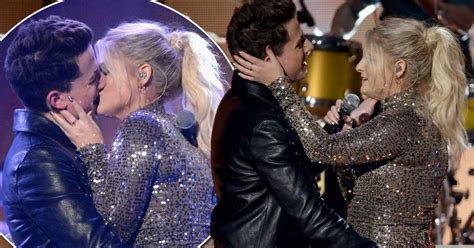 Meghan Trainor And Charlie Puth Enjoy Full On Kiss On Stage At The