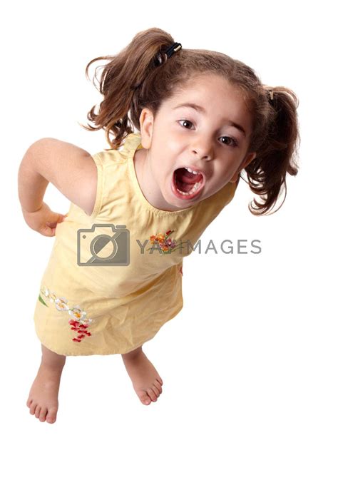 Little Girl Shouting By Lovleah Vectors And Illustrations With Unlimited