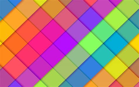 Download Wallpapers Colorful Rhombuses Material Design Colorful Lines