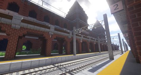 Central Station Real Train Mod Minecraft Map