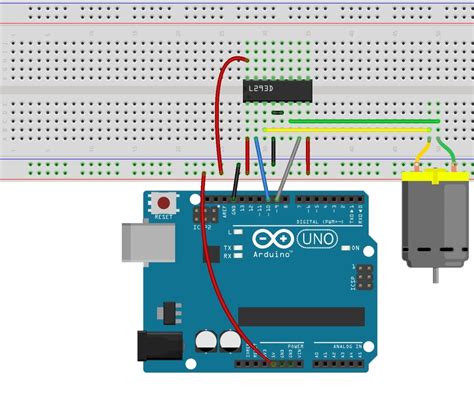 Arduino And L298n Circuit Diagram Dc Motor Control Ar