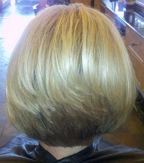 Back View Medium Length Layered Bob Haircuts Jelitaf