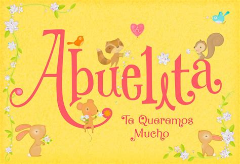 Looking for easy spanish sayings about everyday life? Little Animals Spanish-Language Mother's Day Card for ...