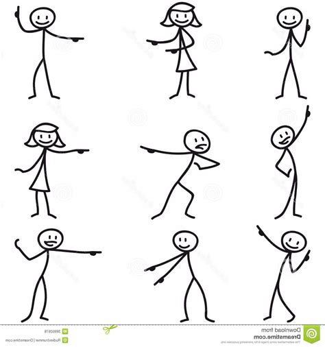 Stick Figure Vector At Collection Of Stick Figure