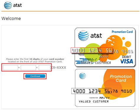 Additional $100 reward card for internet orders: How to Apply a $200 Promotional Card to your AT&T Monthly Bill