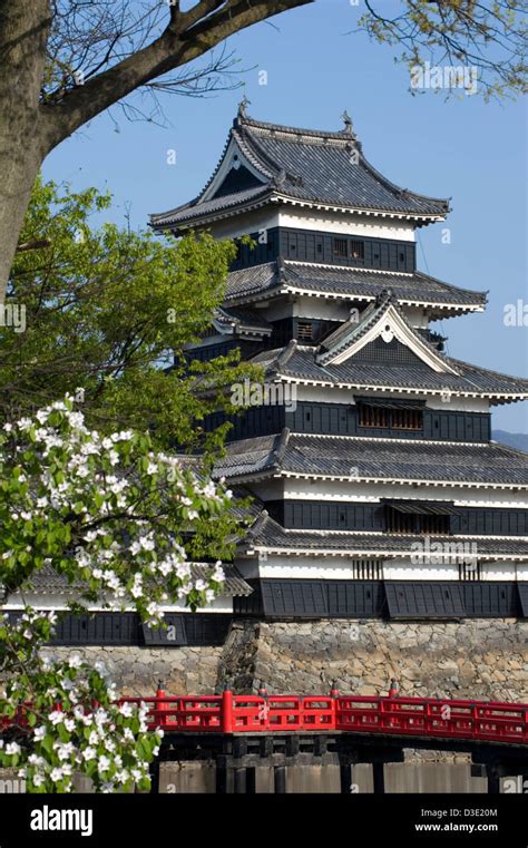 16th Century Matsumoto Castle Also Known As Crow Castle Is A National