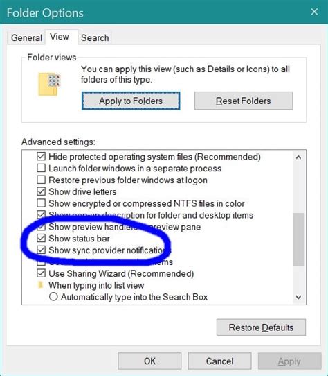 Hide Or Show Status Bar In File Explorer In Windows 10 Tutorials