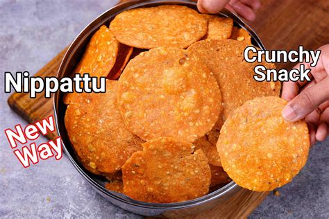 Nippattu Recipe Karnataka Style Crispy Spicy Nippat