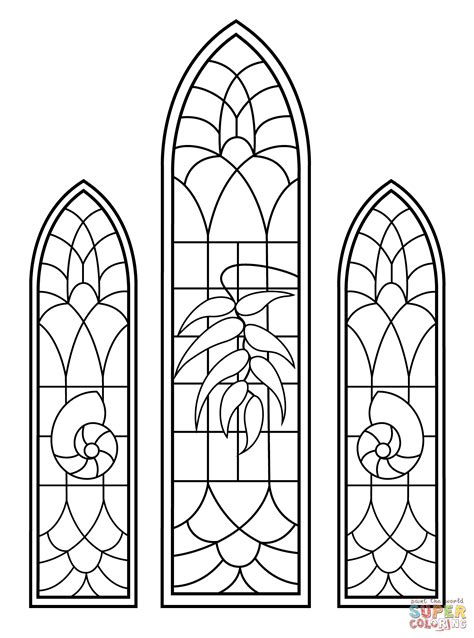 Our printable bookmarks are beneficial for book lovers of any age. Stained Glass Ichthus Sketch Coloring Page