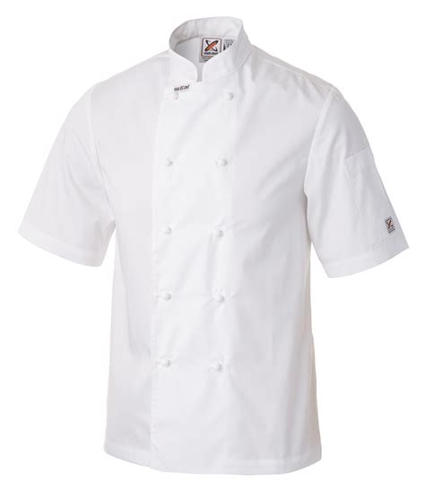 Buy Short Sleeve Chef Jackets Online In White By Club Chef