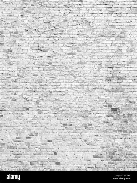 Old White Brick Wall Texture Background Stock Photo Alamy