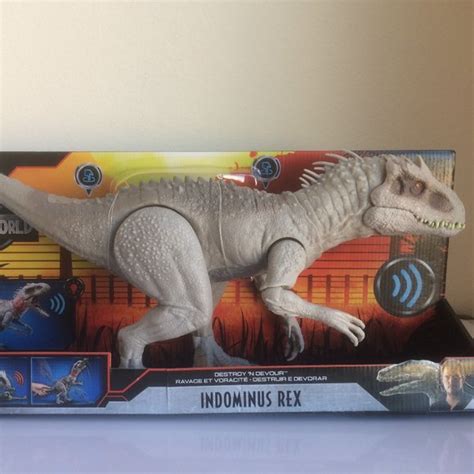 Mattel Toys Jurassic World Destroy N Devour Indominus Rex Dino
