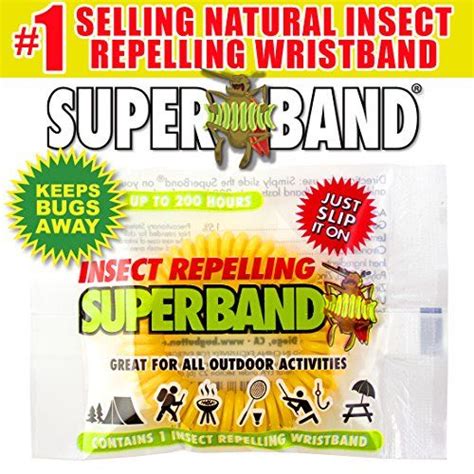 New 2016 Insect Repelling Superband Green Packaging 400 All Natural
