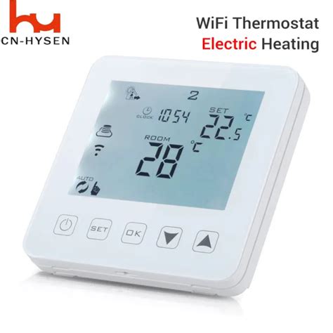 TOUCHSCREEN WIRELESS PROGRAMMABLE Room Thermostat Electric Living Heat Heating PicClick