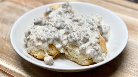 Biscuits And Gravy Recipe Biscuits And Gravy Breakfast Ideas