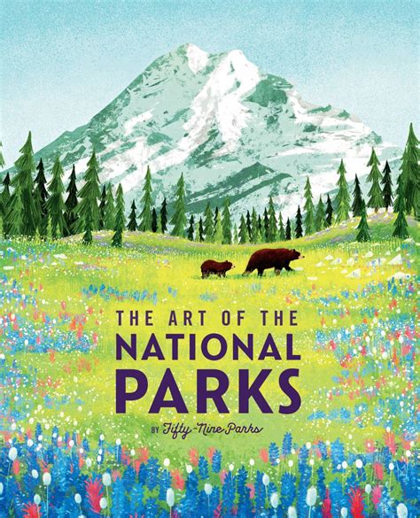 poster book illustrates america s 59 national parks gearjunkie